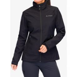 Kurtka softshell damska Vaude Cyclone Jacket VI. Czerwone kurtki sportowe damskie Vaude, bez wzorów, z softshellu, bez ramiączek, bez kaptura, trekkingowe. Za 361.99 zł.