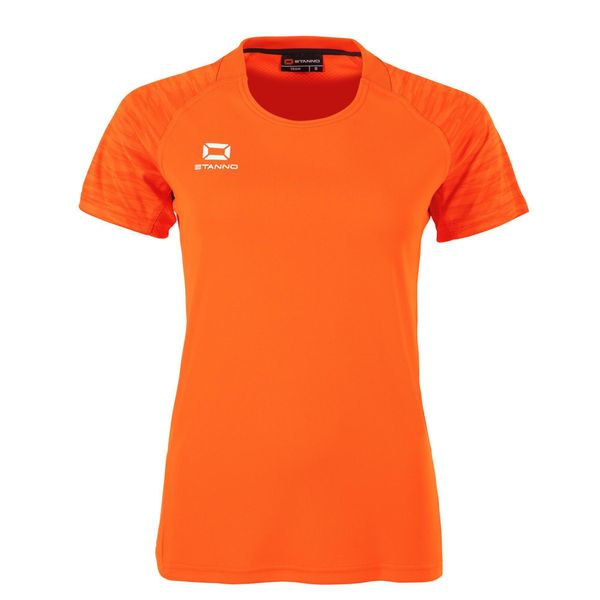 Damski jersey Stanno Bolt. Brązowe koszulki sportowe damskie STANNO, bez wzorów, z jersey, bez ramiączek, na fitness i siłownię. Za 180.00 zł.