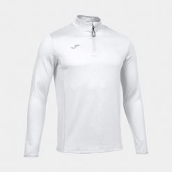 Bluza do biegania męska Joma Running night. Białe bluzy męskie Joma, m, bez wzorów, sportowe, bez ramiączek, bez kaptura. Za 277.00 zł.