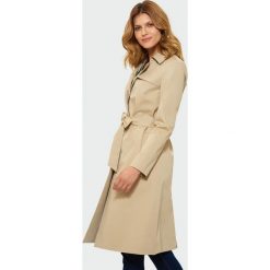 Klasyczny trencz. Płaszcze damskie Greenpoint, bez wzorów, z bawełny, klasyczne, bez kołnierzyka, bez kaptura. Za 149.99 zł.