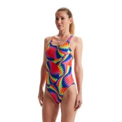 Strój Kąpielowy Speedo Digital Powerback – Czerwony/Niebieski – Rozmiar 30. Czerwone stroje kąpielowe damskie Speedo, xs, bez wzorów. Za 199.99 zł.