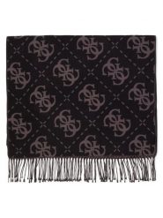 GUESS Damski szalik z dzianiny Kobiety Sztuczne włókno czarny wzorzysty, ONE SIZE. Czarne szaliki damskie Guess, z aplikacjami, z dzianiny. Za 229.95 zł.