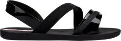 Ipanema Sandały damskie Ipanema Vibrant Sand czarne 83767-BQ361 41-42. Czarne sandały damskie Ipanema, bez wzorów, bez obcasa, bez zapięcia. Za 150.48 zł.