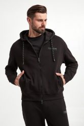 Bluza z kapturem męska ARMANI EXCHANGE. Bluzy męskie Armani Exchange, l, bez wzorów, z kapturem. W wyprzedaży za 489.30 zł.