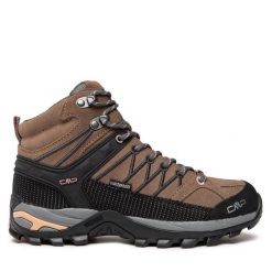 Trekkingi CMP. Brązowe obuwie trekkingowe damskie CMP, bez zapięcia. Za 279.99 zł.