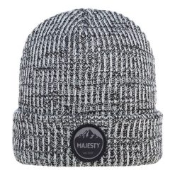 Czapka zimowa ocieplana Majesty Classic Beanie szara. Szare czapki damskie Majesty, na zimę, bez wzorów. W wyprzedaży za 62.49 zł.