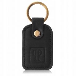 Paolo Peruzzi Zestaw prezentowy portfel damski skórzany vintage i brelok do kluczy czarny ZUP-104-BL. Czarne portfele damskie Paolo Peruzzi. Za 168.93 zł.