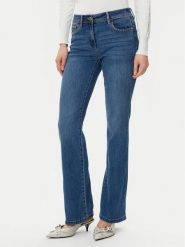 Morgan Jeansy 251-PNITRA Niebieski Bootcut Fit. Niebieskie jeansy damskie Morgan, bez wzorów, z bawełny. Za 199.99 zł.