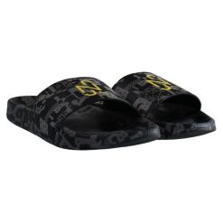 Klapki męskie Puma Leadcat Slide Neymar Jr. Czarne klapki męskie Puma, bez wzorów, z materiału, bez zapięcia. Za 255.00 zł.