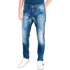 Scotch & Soda Skim Dżinsy Niebieski. Niebieskie jeansy męskie Scotch & Soda, z bawełny, vintage. Za 581.95 zł.