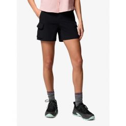 Spodenki damskie Columbia Silver Ridge Elite Short. Czarne szorty damskie Columbia, bez wzorów, sportowe. Za 329.99 zł.
