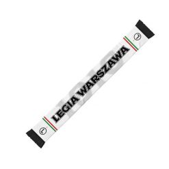 Szalik Legia Warszawa 1916. Białe szaliki damskie LEGIA, bez wzorów, z materiału. Za 49.99 zł.
