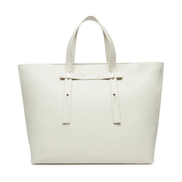 Torebka Furla. Białe shopperki damskie Furla, bez wzorów, bez dodatków. Za 939.99 zł.