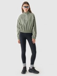 4F Legginsy dzianinowe damskie - czarne S. Czarne legginsy damskie 4F, bez wzorów, z dzianiny. W wyprzedaży za 59.99 zł.