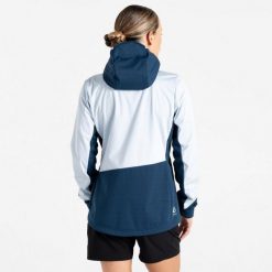 Damska kurtka turystyczna Dare 2B Lexan. Niebieskie kurtki sportowe damskie Dare 2B, bez wzorów, z lycry, bez ramiączek, bez kaptura, trekkingowe. Za 159.99 zł.