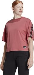 Adidas Koszulka adidas FI 3 Stripes Tee HK0494. Bluzki damskie Adidas, bez wzorów, bez kołnierzyka, bez ramiączek. Za 99.59 zł.