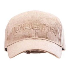 Czapka Z Daszkiem Z Logo Jukur. Brązowe czapki damskie IGUANA, bez wzorów. Za 65.99 zł.
