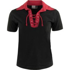 Damska koszulka polo Promodoro Retro Polo czarna. Czarne bluzki damskie ZIROOX, bez wzorów, z bawełny, retro, bez kołnierzyka, bez ramiączek. Za 45.40 zł.