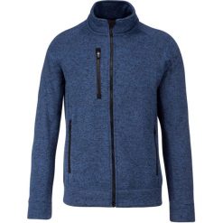 Kurtka Kariban Zippée. Niebieskie kurtki męskie KARIBAN, xl, bez wzorów, z materiału, bez kaptura. Za 265.50 zł.