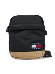 Tommy Jeans Saszetka Tjm Ess Daily Squared Reporter AM0AM13265 Czarny. Czarne saszetki i nerki męskie Tommy Jeans, z jeansu. Za 129.99 zł.