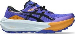 Buty trekkingowe męskie Asics 1011C164400. Brązowe trekkingi męskie Asics, z materiału, bez zapięcia. Za 844.00 zł.