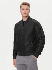 JOOP! Kurtka bomber 17 JO-330Adams 30047976 Czarny Regular Fit. Czarne kurtki męskie JOOP!, m, bez wzorów, z syntetyku, bez kaptura. Za 1,129.00 zł.