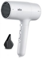 Braun HD2.1 HD210E biały. Białe suszarki do włosów BRAUN. Za 159.00 zł.