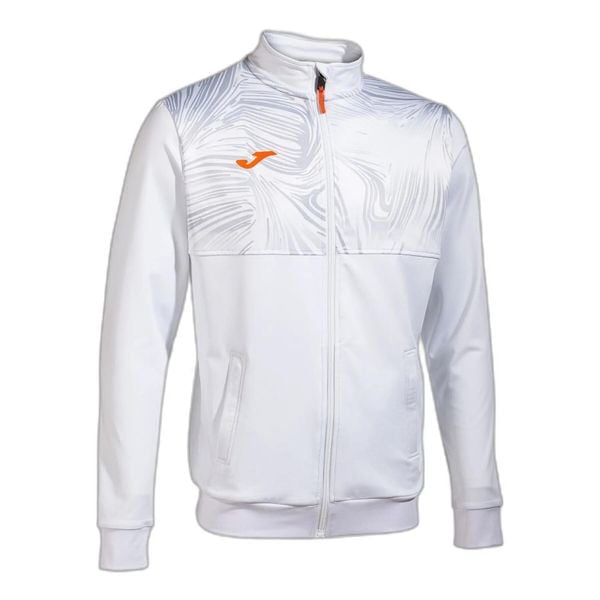 Kurtka z dresu Joma Challenge. Białe kurtki męskie Joma, m, z aplikacjami, z dresówki, sportowe, bez kaptura. Za 300.50 zł.