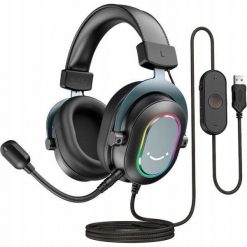 Słuchawki gamingowe FIFINE H6 AmpliGame RGB z mikrogonem studyjne nauszne. Słuchawki nauszne Fifine. Za 226.98 zł.
