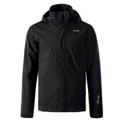 Kurtka męska Softshell Hi-Tec Oscar - czarna, Rozmiar L. Czarne kurtki męskie Hi-tec, l, bez wzorów, z materiału, biznesowe, bez kaptura. Za 209.99 zł.