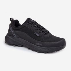 EVento Buty Sportowe Trekkingowe Męskie Aqua Shell Czarne Duvira. Czarne trekkingi męskie bez zapięcia. Za 221.62 zł.