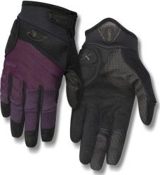 Giro Rękawiczki damskie Xena długi palec dusty purple black r. S. Czarne rękawiczki damskie Giro, bez wzorów. Za 171.52 zł.