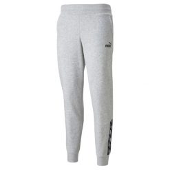 Spodnie Do Biegania Power Dla Kobiet. Szare spodnie dresowe damskie Puma, bez wzorów, sportowe, długie, do biegania. Za 175.99 zł.