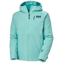 Damska kurtka turystyczna Helly Hansen Odin 2.0. Niebieskie kurtki sportowe damskie Helly Hansen, na zimę, bez wzorów, bez ramiączek, bez kaptura, narciarskie. Za 1,100.00 zł.