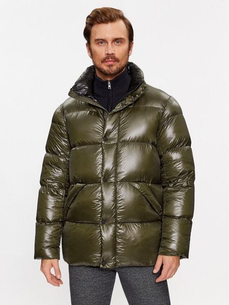 Hetregó Kurtka puchowa Justin 8K562 Zielony Regular Fit. Zielone kurtki męskie HETREGO, m, bez wzorów, z puchu, bez kaptura. Za 1,669.00 zł.