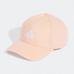 Czapka z daszkiem ADIDAS. Czapki damskie Adidas, bez wzorów, z bawełny, eleganckie. Za 89.99 zł.