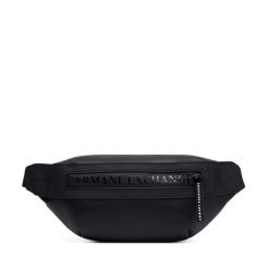 Nerka Armani Exchange. Czarne saszetki i nerki męskie Armani Exchange, bez wzorów. Za 454.99 zł.