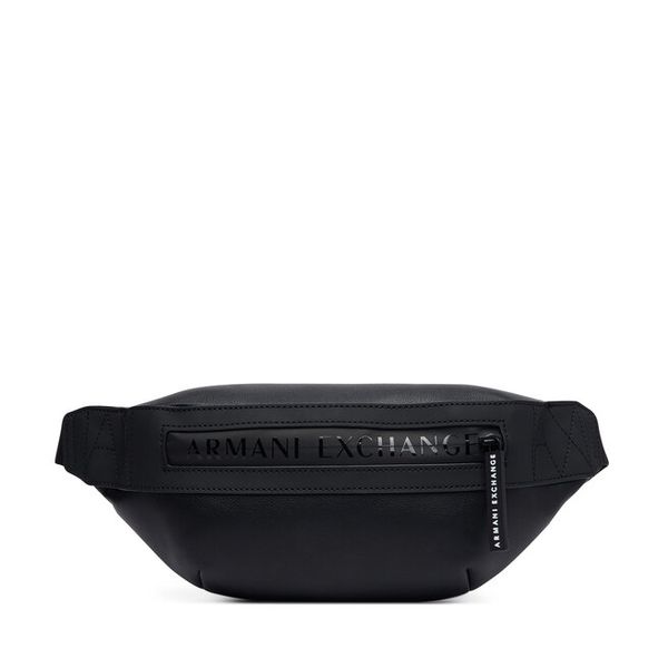 Nerka Armani Exchange. Czarne saszetki i nerki męskie Armani Exchange, bez wzorów. Za 454.99 zł.