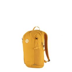 Plecak turystyczny Fjallraven Abisko Softpack 16 - mustard yellow. Żółte plecaki damskie Fjällräven, bez wzorów, sportowe. Za 471.99 zł.