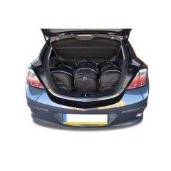 Torby Do Bagażnika Opel Astra Gtc 2005-2011 3Szt Kjust. Czarne torby podróżne damskie KJUST, bez wzorów. Za 996.00 zł.