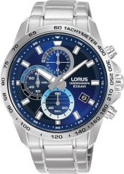 Zegarek Lorus Zegarek męski Lorus RM353JX9 srebrny. Szare zegarki męskie Lorus, bez wzorów, srebrne. Za 489.00 zł.