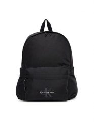 Calvin Klein Plecak Bold Round Backpack LV04D3114G Czarny. Czarne plecaki męskie Calvin Klein, bez wzorów, z materiału. Za 249.99 zł.