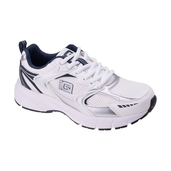 Męskie Buty Sportowe Rettro. Białe buty sportowe męskie IQ, bez wzorów, bez obcasa, bez zapięcia. Za 291.99 zł.