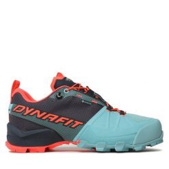 Trekkingi Dynafit. Niebieskie obuwie trekkingowe damskie Dynafit, bez zapięcia. Za 659.99 zł.