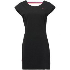 Sukienka damska Pętla Aubrieta Czarna. Czarne sukienki damskie LOOP, na lato, bez wzorów, eleganckie, bez kołnierzyka, bez ramiączek, sportowe. Za 174.99 zł.