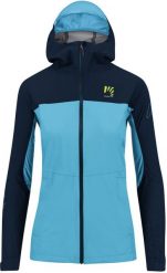 Kurtka przeciwdeszczowa damska Karpos Lot Rain Jacket - blue atoll/sky captain. Niebieskie kurtki sportowe damskie Mac in Sac, bez wzorów, bez ramiączek, bez kaptura. Za 874.42 zł.