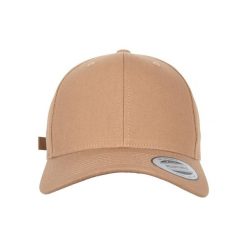 Czapka Flexfit 6-panel curved metal nap. Brązowe czapki damskie FLEXFIT, bez wzorów. Za 145.00 zł.