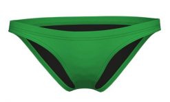Dół od bikini damski kąpielowy Arena Solid. Zielone stroje kąpielowe damskie ARENA, s, bez wzorów, z bawełny. Za 36.98 zł.