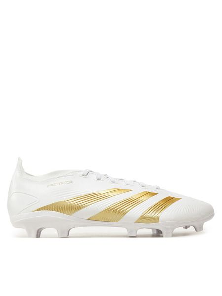Adidas Buty do piłki nożnej Predator Club FxG IF6346 Biały. Białe buty sportowe męskie Adidas, bez wzorów, z tworzywa sztucznego, bez zapięcia. Za 429.99 zł.