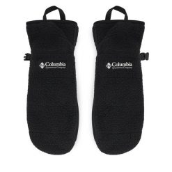 Rękawiczki Columbia. Czarne rękawiczki damskie Columbia, bez wzorów, z dzianiny. Za 199.99 zł.